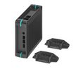 Fullstendig hus for Raspberry Pi 4B, hvit